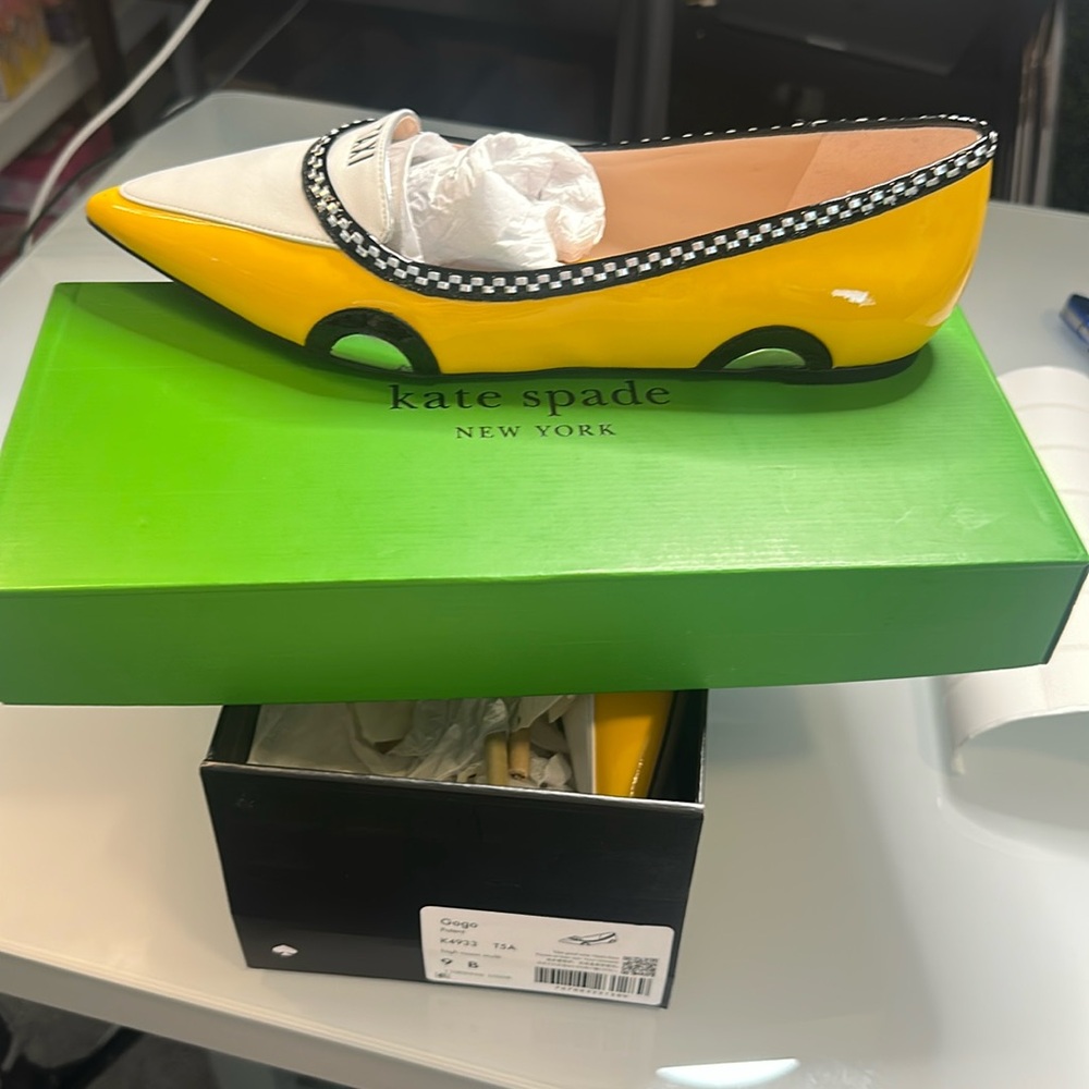 Brand New Kate Spade Gogo Patent Shoes